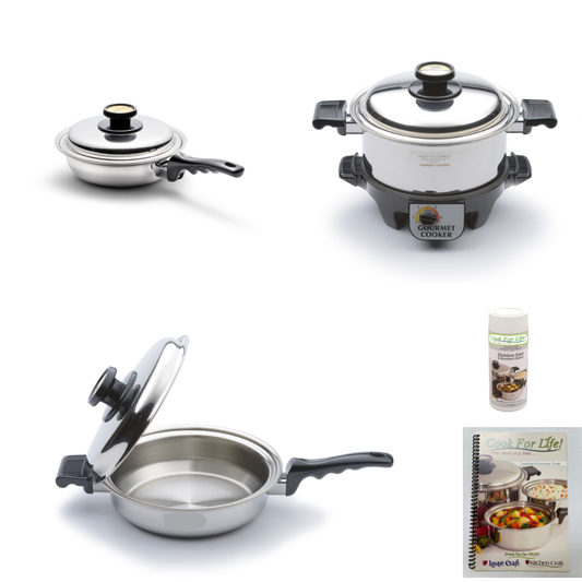 7 Piece Basic Set - WaterlessCookware